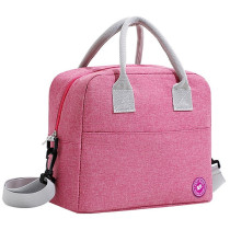 Eazy Kids Bento Boxes wt Insulated Lunch Bag Combo- Tropical Pink For All ages, Unisex (EZ_CBLB03_PI)