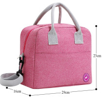 Eazy Kids Bento Boxes wt Insulated Lunch Bag Combo- Tropical Pink For All ages, Unisex (EZ_CBLB03_PI)