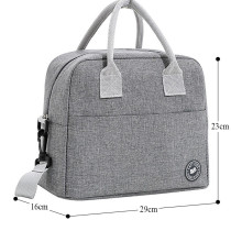 Eazy Kids Bento Boxes wt Insulated Lunch Bag Combo - Grey For All ages, Unisex (EZ_CBLB01_GY)
