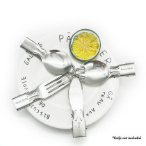 Eazy Kids Folding Spork, Spoon and Fork Combo For All Ages, Unisex (EZ_CBSP_SS)