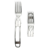 Eazy Kids Folding Spork, Spoon and Fork Combo For All Ages, Unisex (EZ_CBSP_SS)