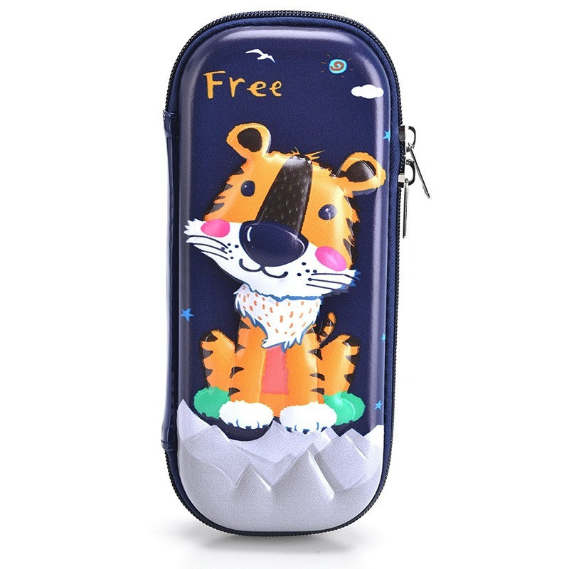 Eazy Kids 3D Pencil Case Leo For All ages, Unisex (EZ_PBX_05)