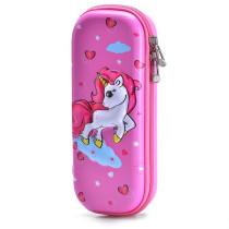 Eazy Kids 3D Pencil Case - Unicorn Pink For All ages, Unisex (EZ_PBX_06)
