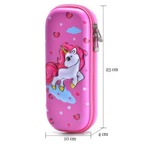 Eazy Kids 3D Pencil Case - Unicorn Pink For All ages, Unisex (EZ_PBX_06)