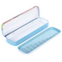 Eazy Kids Pencil Box -Dino Blue For All ages, Unisex (EZ_PBX_11)