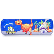 Eazy Kids Pencil Box -Dino Yellow For All ages, Unisex (EZ_PBX_12)