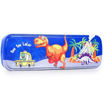 Eazy Kids Pencil Box -Dino Yellow For All ages, Unisex (EZ_PBX_12)