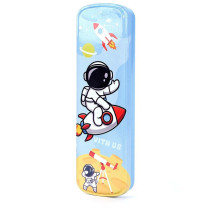 Eazy Kids Pencil Box -Astronaut wt Rocket For All ages, Unisex (EZ_PBX_14)