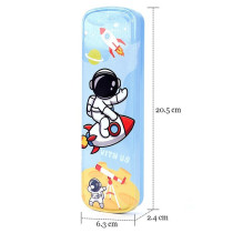 Eazy Kids Pencil Box -Astronaut wt Rocket For All ages, Unisex (EZ_PBX_14)