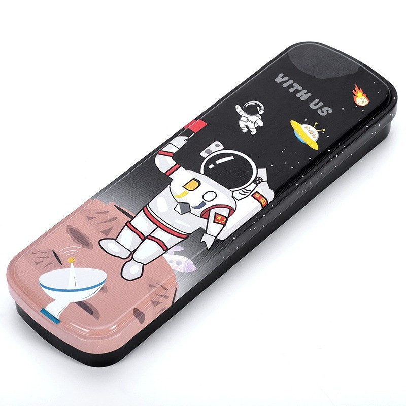 Eazy Kids Pencil Box -Astronaut wt Spaceship For All ages, Unisex (EZ_PBX_15)