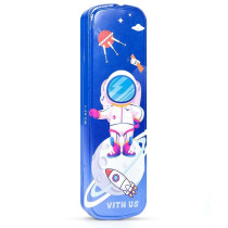 Eazy Kids Pencil Box -Astronaut wt Satellite For All ages, Unisex (EZ_PBX_16)