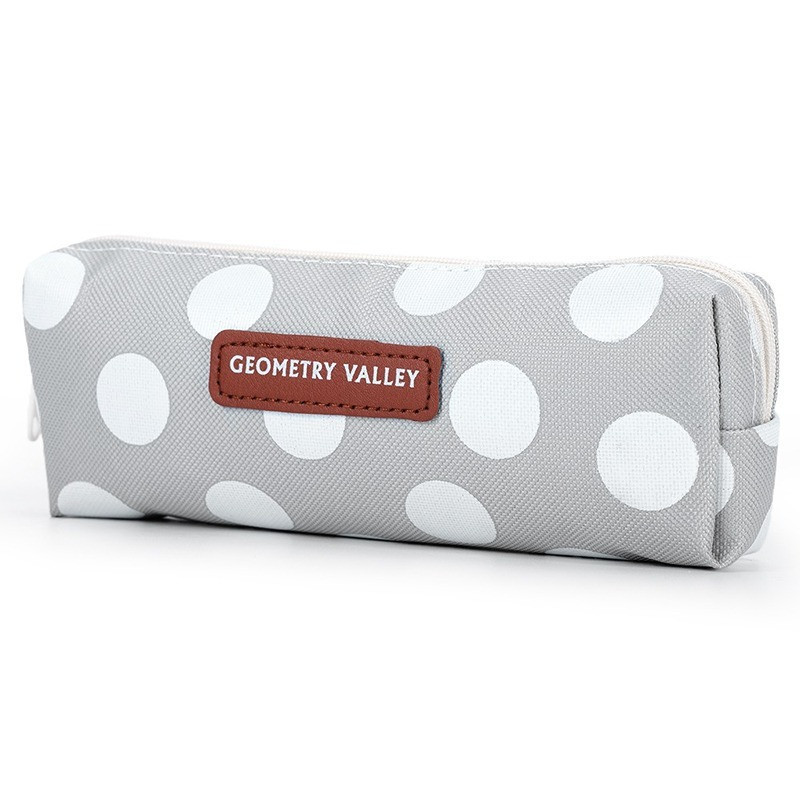 Eazy Kids Pencil Pouch - Polka white For All ages, Unisex (EZ_PBX_22)