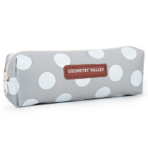 Eazy Kids Pencil Pouch - Polka white For All ages, Unisex (EZ_PBX_22)