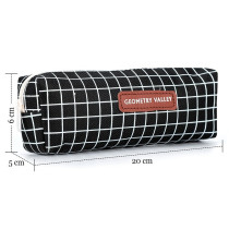 Eazy Kids Pencil Pouch - Black Plaid For All ages, Unisex (EZ_PBX_25)