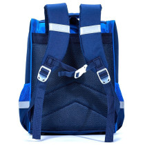 Eazy Kids School Bag Dino in Space - Blue For 3Years+, Unisex (EZ_SB_DIBU)