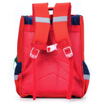 Eazy Kids School Bag Dino in Space - Red For 3Years+, Unisex (EZ_SB_DIRD)