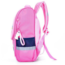 Eazy Kids School Bag Unicorn - Princess Pink For 3Years+, Unisex (EZ_SB_UIPI)