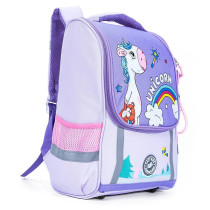 Eazy Kids School Bag Unicorn - Prince Purple For 3Years+, Unisex (EZ_SB_UIPU)