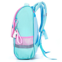 Eazy Kids School Bag Unicorn - Green + Pink For 3Years+, Unisex (EZ_SB_UILGR)