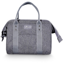 Sunveno Mini Grab and Go Diaper Bag - Grey For All Ages, Unisex (SN_MIDP_GY)