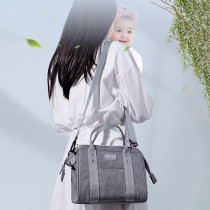 Sunveno Mini Grab and Go Diaper Bag - Grey For All Ages, Unisex (SN_MIDP_GY)