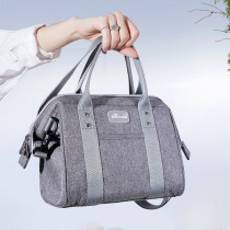 Sunveno Mini Grab and Go Diaper Bag - Grey For All Ages, Unisex (SN_MIDP_GY)