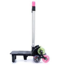 Eazy Kids-Trolley School Bag-Pink For All ages, Unisex (CMEZ_SBTR_PI)