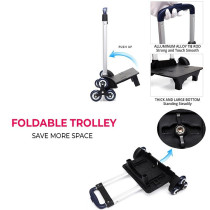 Eazy Kids-Trolley School Bag-Blue For All ages, Unisex (CMEZ_SBTR_BU)
