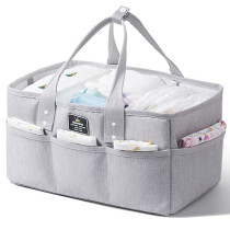 Sunveno Diaper Caddy with 50pcs Changing Mats - Grey For All Ages, Unisex (CM_SNLS_CAWH50)