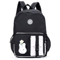 Eazy Kids Vogue School Bag wt Bento Lunch Box - Black For All ages, Unisex (CM_EZBGLB_48BKPU)