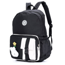 Eazy Kids Vogue School Bag wt Bento Lunch Box - Black For All ages, Unisex (CM_EZBGLB_48BKPU)