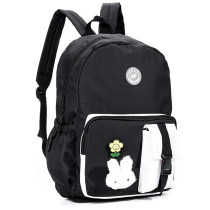 Eazy Kids Vogue School Bag wt Bento Lunch Box - Black For All ages, Unisex (CM_EZBGLB_48BKPU)