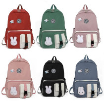 Eazy Kids Vogue School Bag wt Bento Lunch Box - Ivory For All ages, Unisex (CM_EZBGLB_48IVPU)
