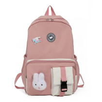 Eazy Kids Vogue School Bag wt Bento Lunch Box - Ivory For All ages, Unisex (CM_EZBGLB_48IVPU)