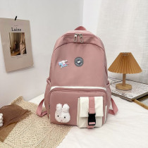 Eazy Kids Vogue School Bag wt Bento Lunch Box - Ivory For All ages, Unisex (CM_EZBGLB_48IVPU)