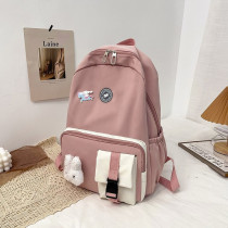 Eazy Kids Vogue School Bag wt Bento Lunch Box - Ivory For All ages, Unisex (CM_EZBGLB_48IVPU)