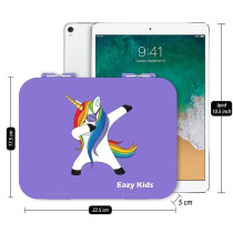 Eazy Kids Vogue School Bag wt Bento Lunch Box - Ivory For All ages, Unisex (CM_EZBGLB_48IVPU)