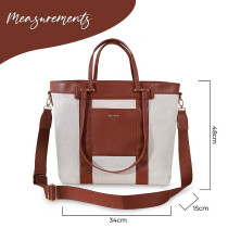 Sunveno La Mode Premium Diaper Bag - Brown For All Ages, Unisex (SN_FTB_BR)