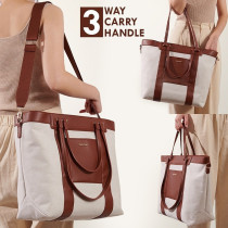 Sunveno La Mode Premium Diaper Bag - Brown For All Ages, Unisex (SN_FTB_BR)