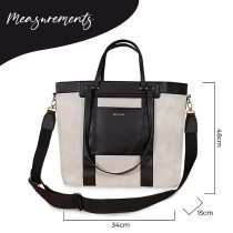 Sunveno La Mode Premium Diaper Bag - Black For All Ages, Unisex (SN_FTB_BK)