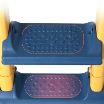 Eazy Kids Step Stool Foldable Potty Trainer Seat- Blue