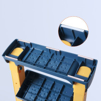 Eazy Kids Step Stool Foldable Potty Trainer Seat- Blue