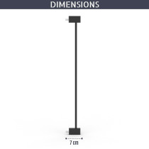 Baby Safe - Safety Gate Extension 7cm - Black