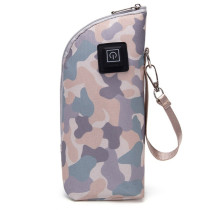 Little Story Portable Insulated Milk Bottle Warmer Bag with USB - Purple