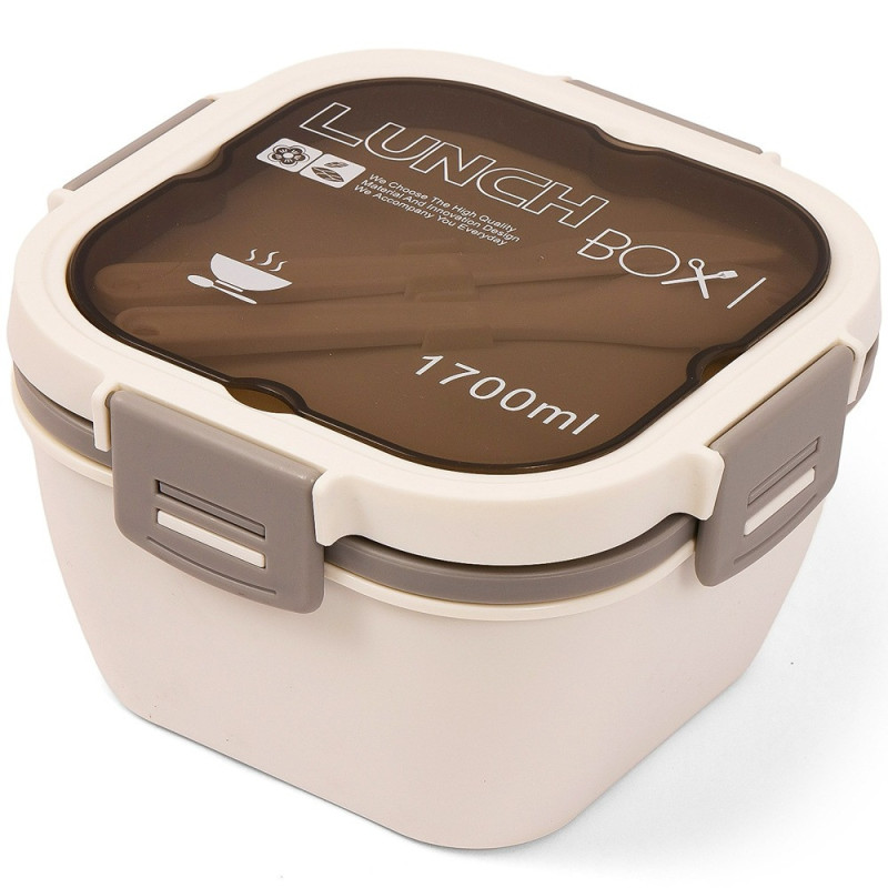 Eazy Kids Lunch Box -White