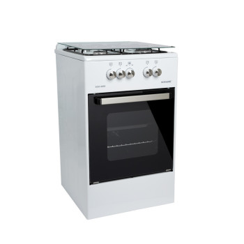 Sonashi 50X50 Free Standing Gas Oven White, Made In Turkey (SGO-5050)