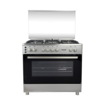 Sonashi Full Safety 90X60 Free Standing Stainless Steel Gas Oven Made In Turkey (SGO-9060FFD)