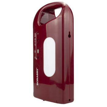Sonashi Rechargeable 2 Side Lantern Maroon (SEL-677N)