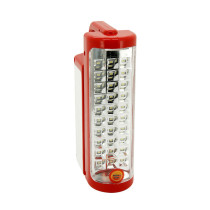 Sonashi Rechargeable Led Lantern Power Bank & Solar Charge Function Red  (SEL-702)