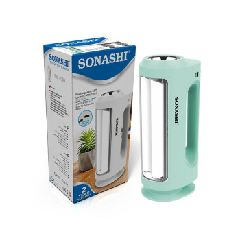 Sonashi Rechargeable Led Lantern With Torch Blue (SEL-706N)